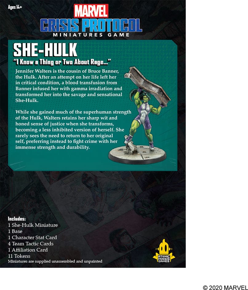 Marvel Crisis Protocol: She Hulk Character Pack - Image 8