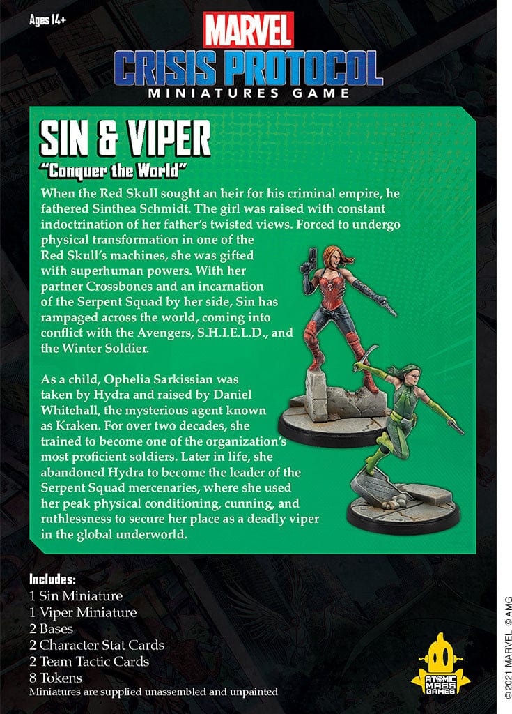 Marvel Crisis Protocol: Sin and Viper - Image 7