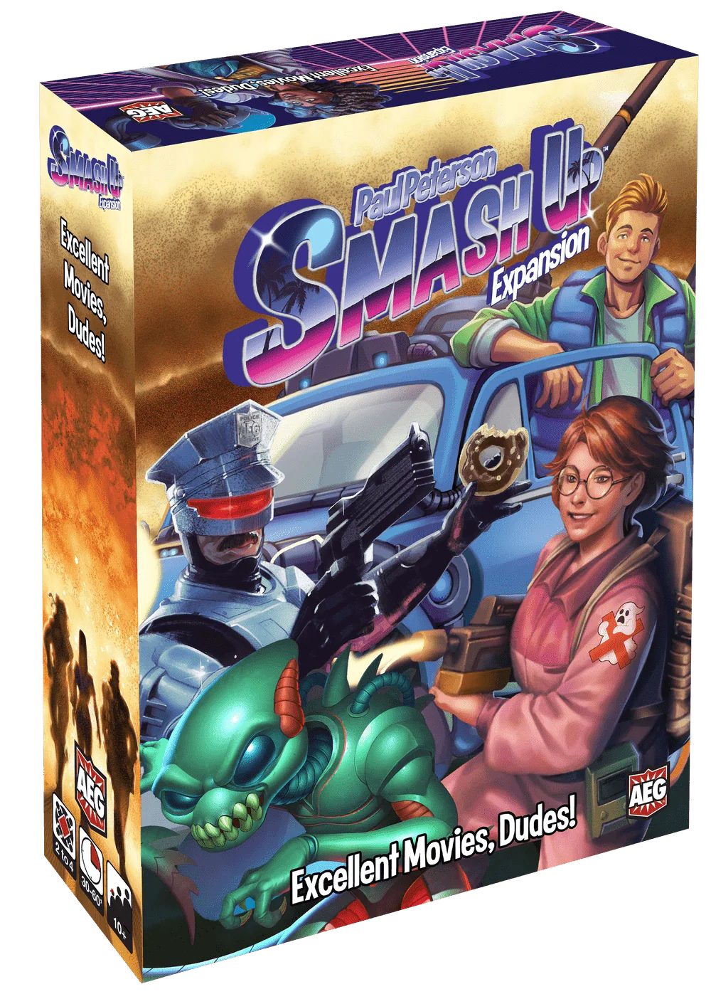 Smash Up Expansion Excellent Movies, Dudes!