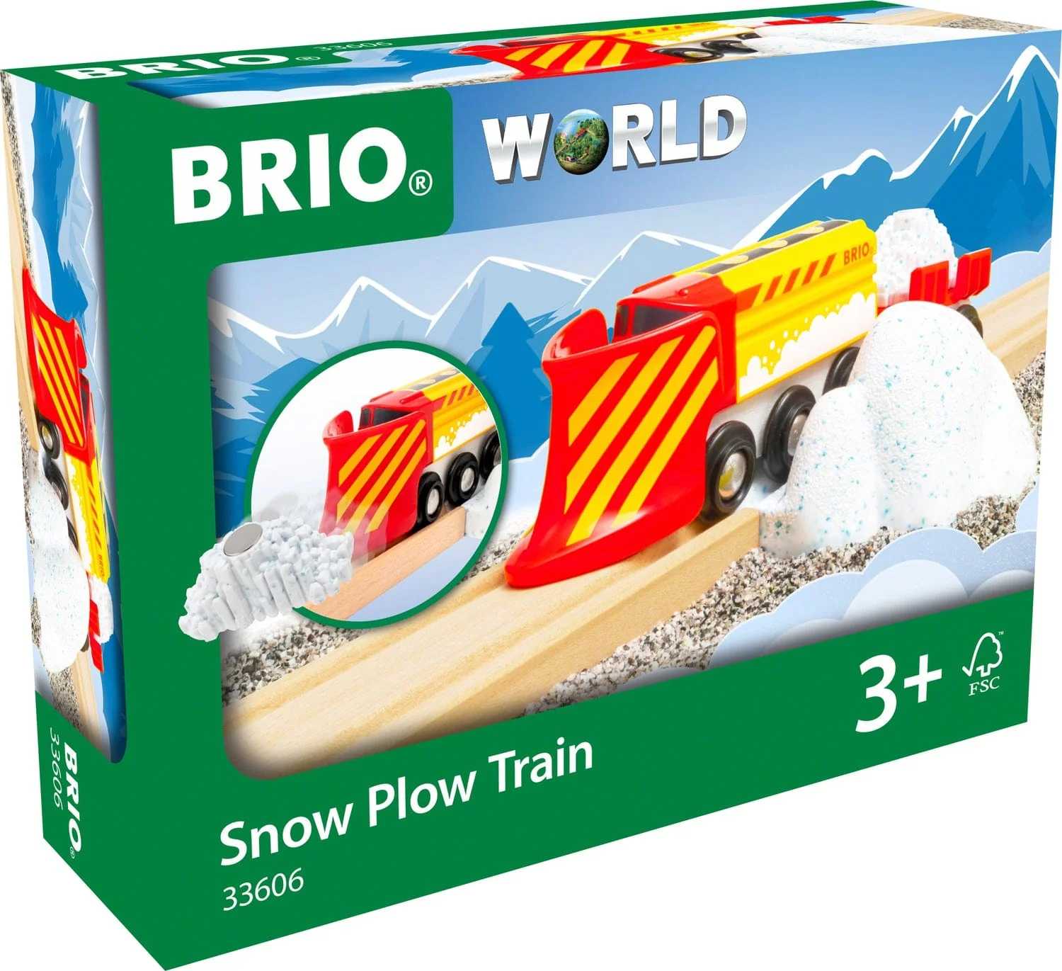 BRIO Snow Plow Train - Image 3