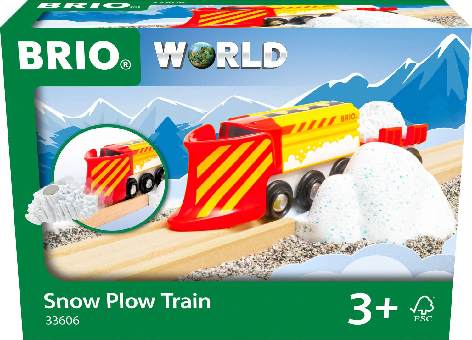 BRIO Snow Plow Train - Image 6