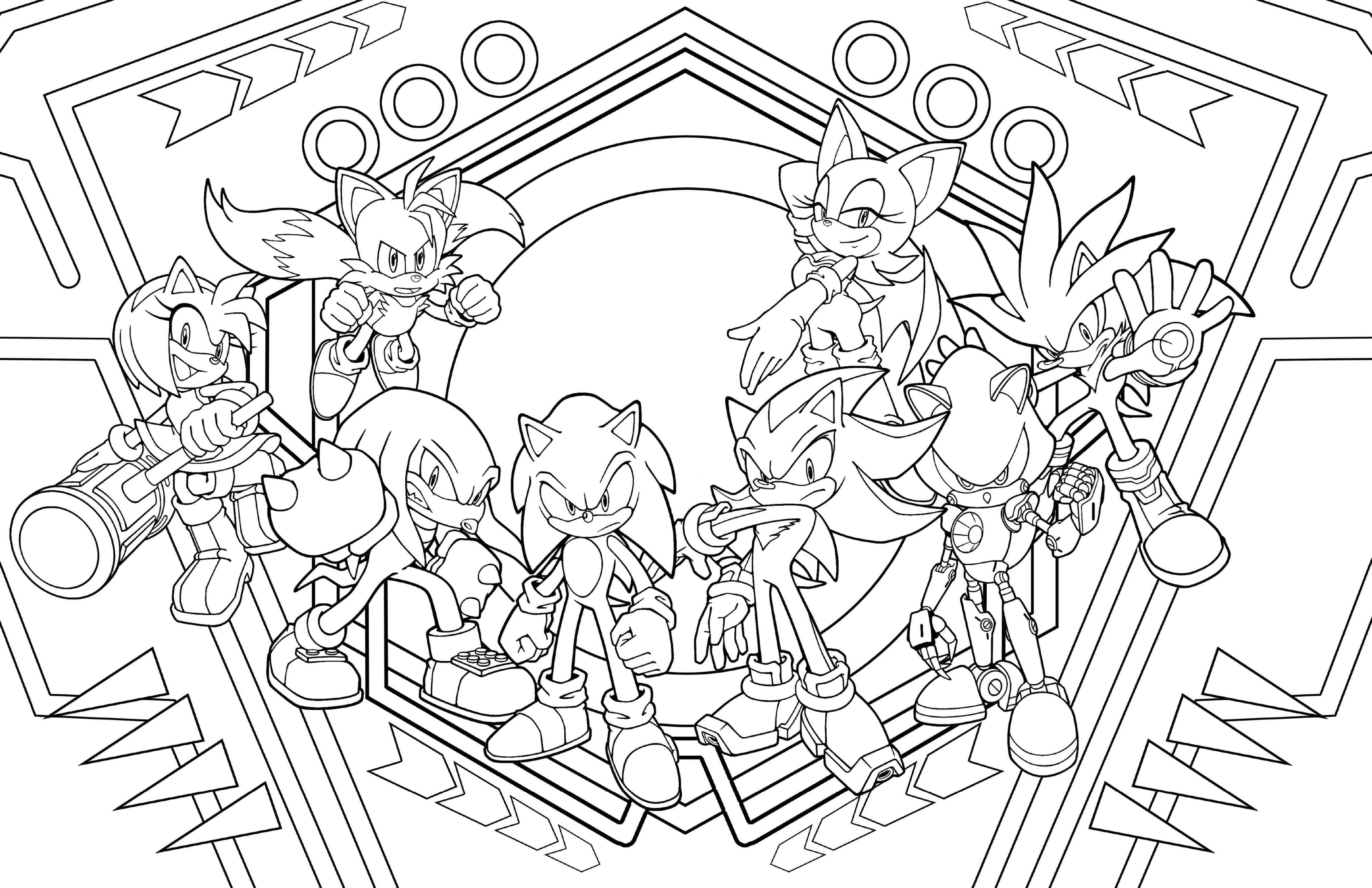 Sonic the Hedgehog: The Official Adult Coloring Book - Image 3
