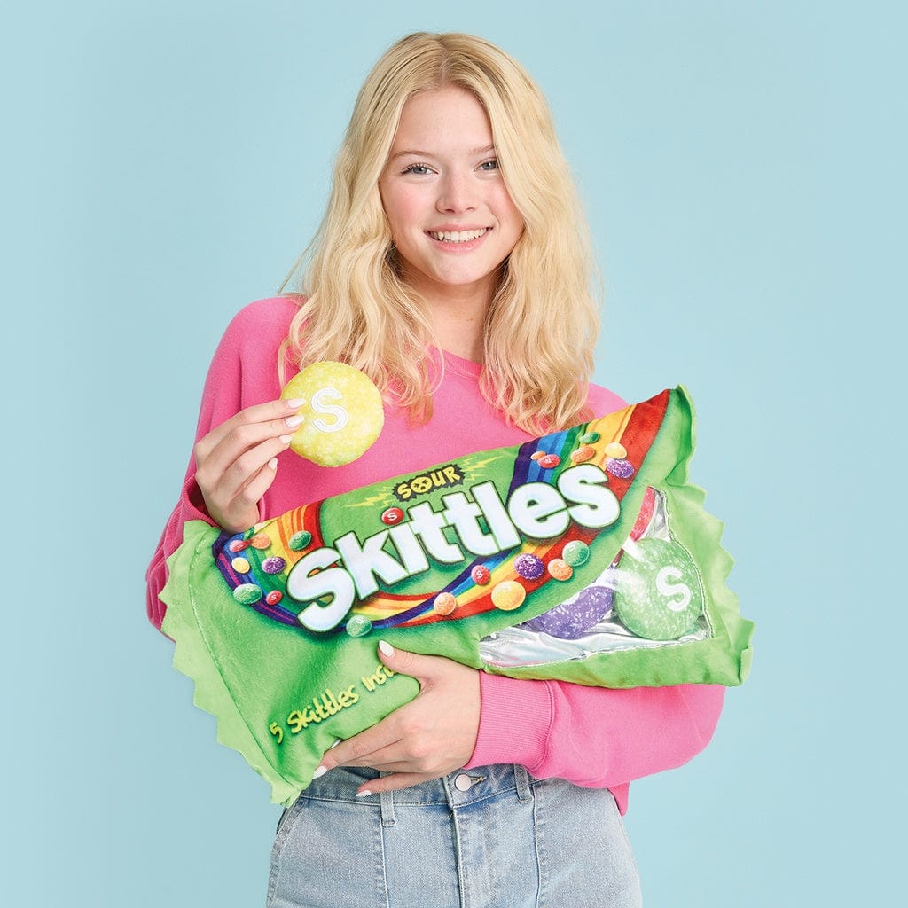 Sour Skittles Packaging Fleece Plush - Image 2