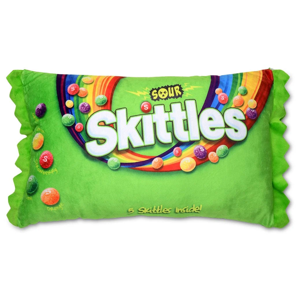 Sour Skittles Packaging Fleece Plush - Image 3