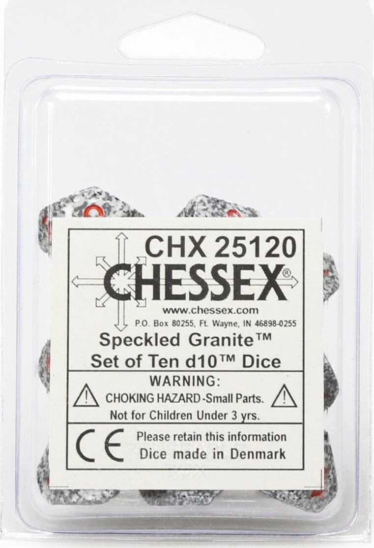 Speckled Granite d10 Set - Image 2