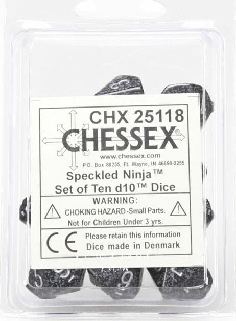 Speckled Ninja d10 Set - Image 2