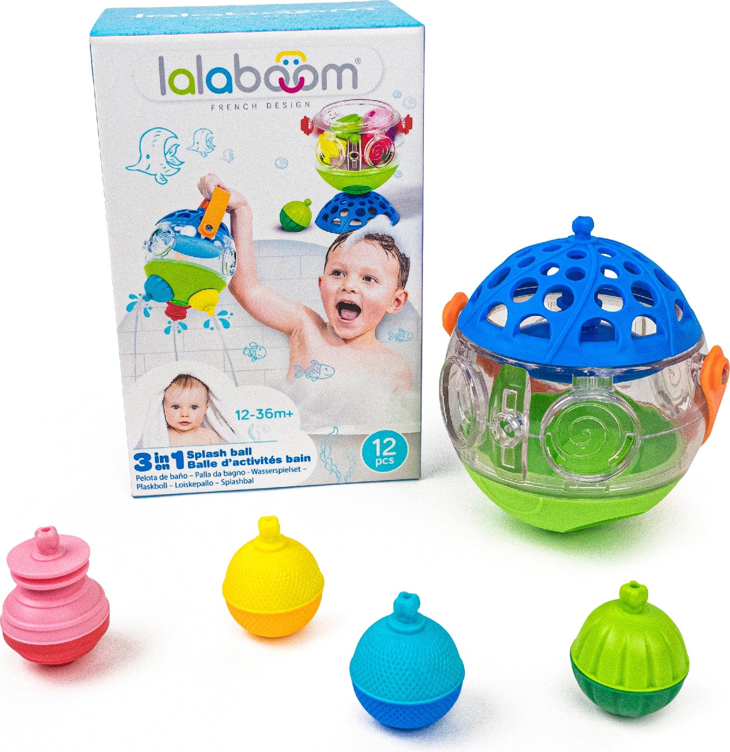 Splash Ball And Beads - 12Pcs - Image 2