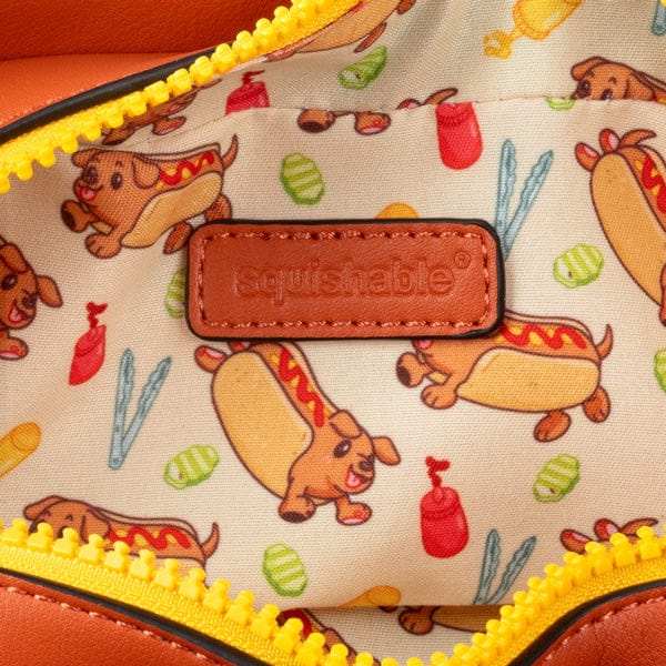 Squishable Dachshund Hot Dog Crossbody Purse - Image 3