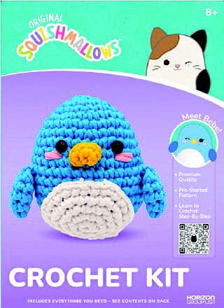 Squishmallow Crochet Kit Bebe Penguin - Image 2