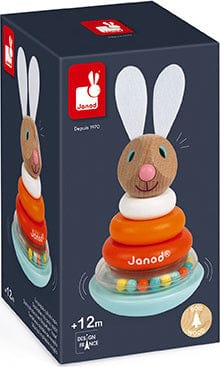 Janod Lapin  Stackable Roly-poly Rabbit - Image 4