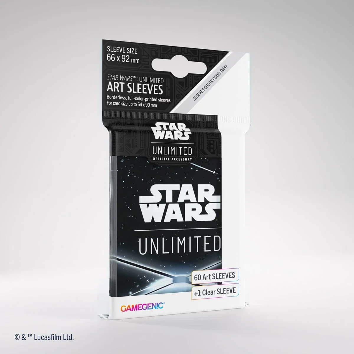 Card Back Black - Star Wars Unlimited Art Sleeves