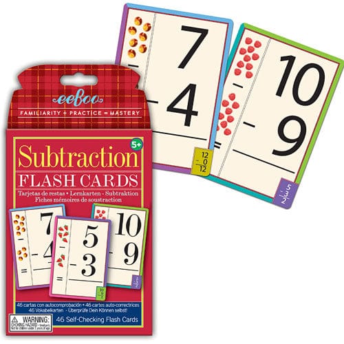 Subtraction Flash Cards - Image 19
