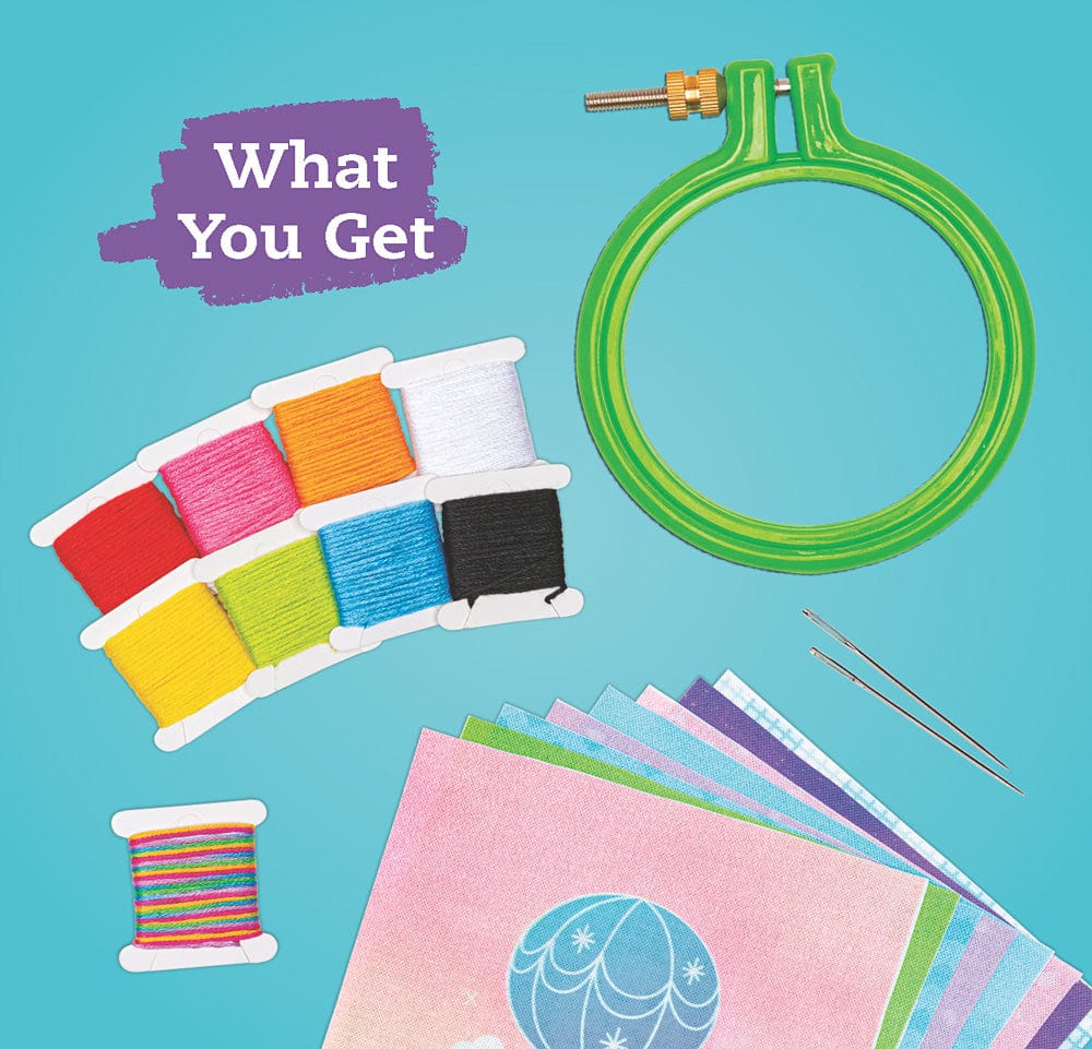 KLUTZ Super Cute Embroidery Book & Activity Kit - Image 14