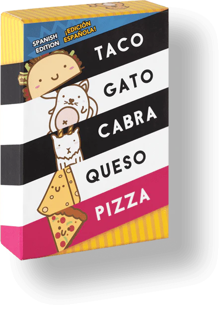 Taco Cat Goat Cheese Pizza Card Game Spanish