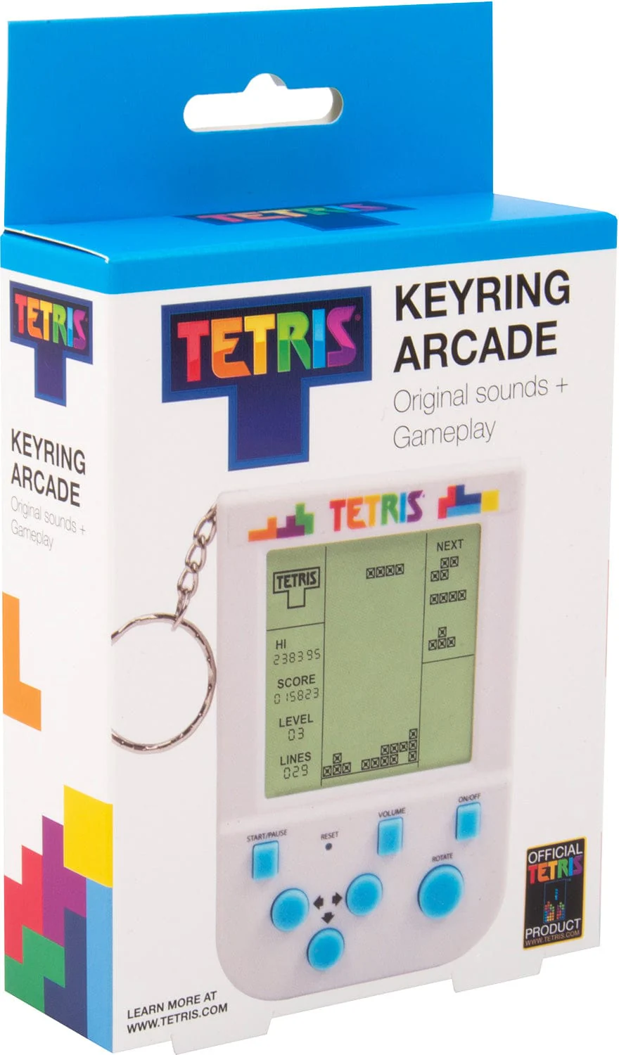 Tetris Keyring Arcade Game - Image 3