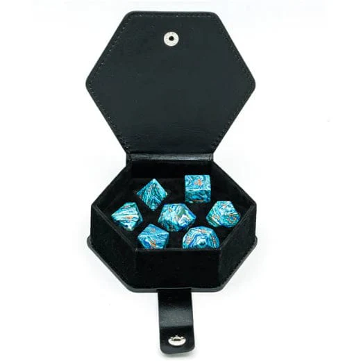 Textured Turquoise Shades of Blue - Engraved - Image 2