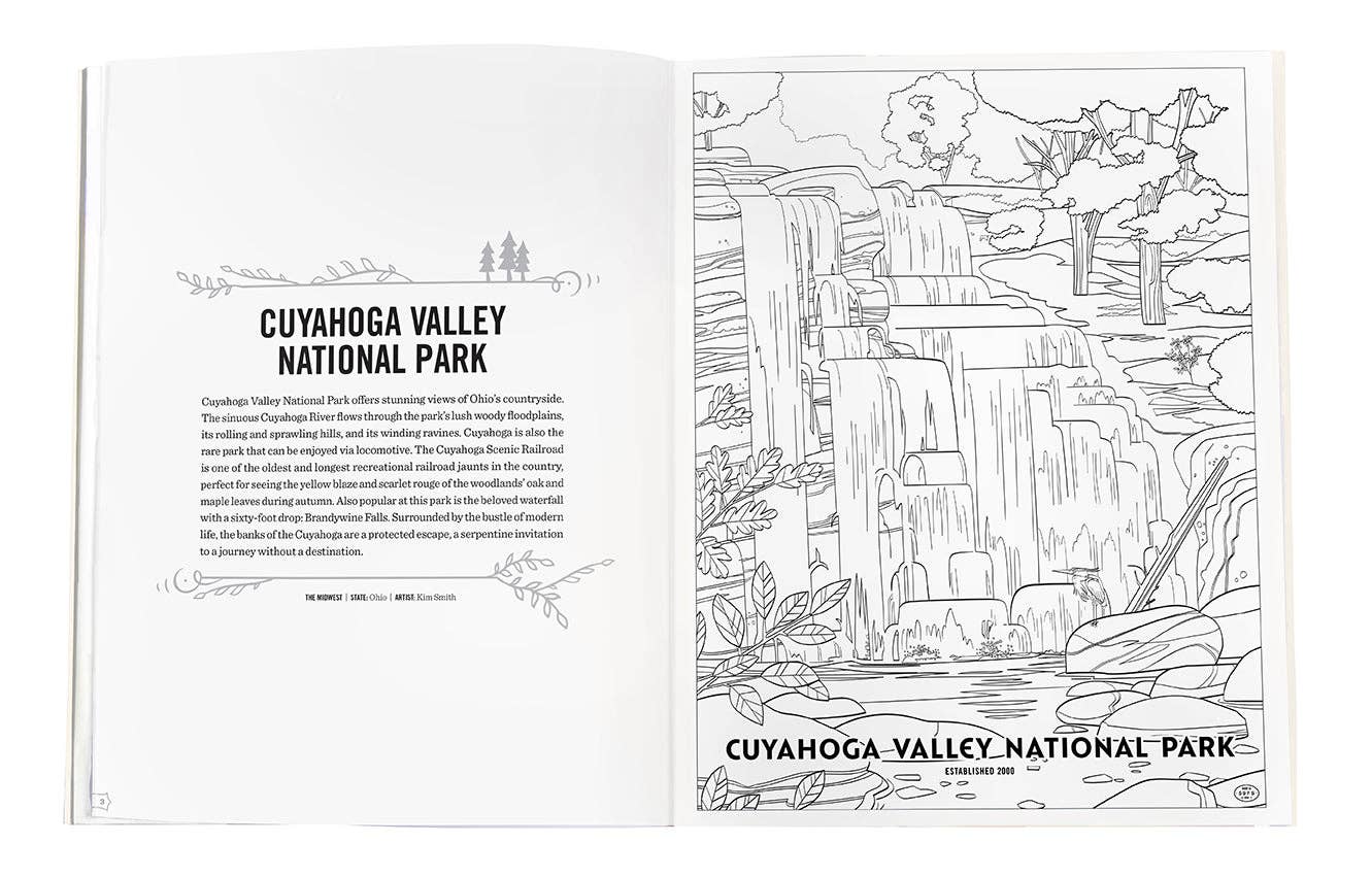 The Art of the National Parks Coloring Book - Image 3