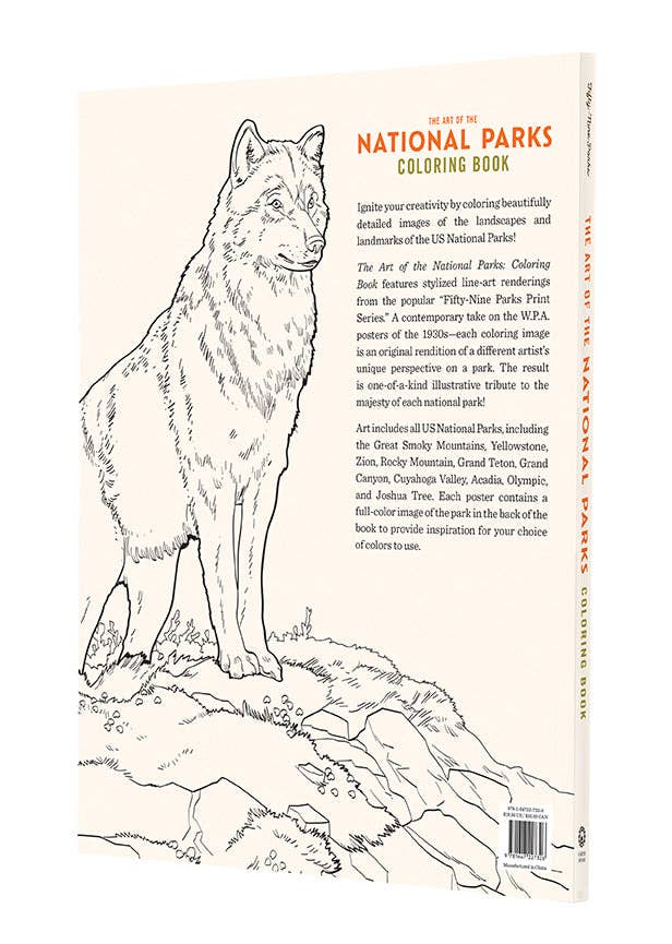 The Art of the National Parks Coloring Book - Image 4