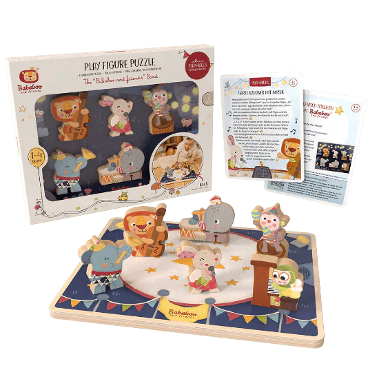 The "Bababoo and Friends" Band Play Figures
