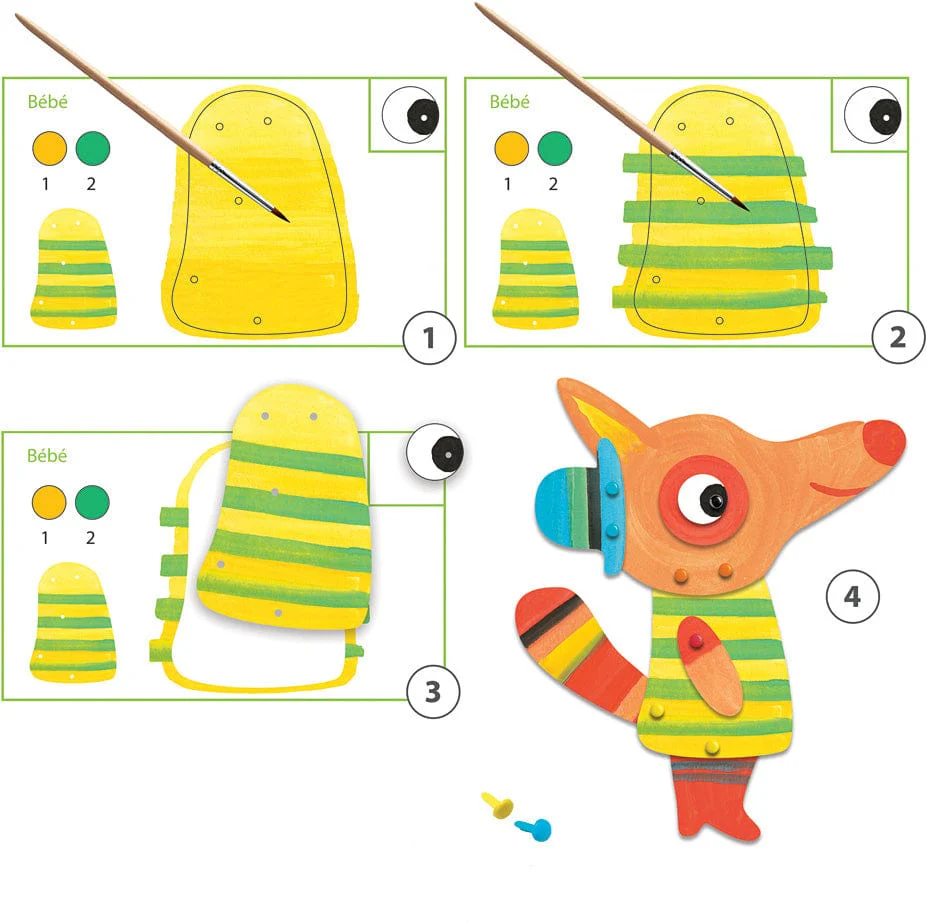 The Fox Family Watercolor Kit - Image 19