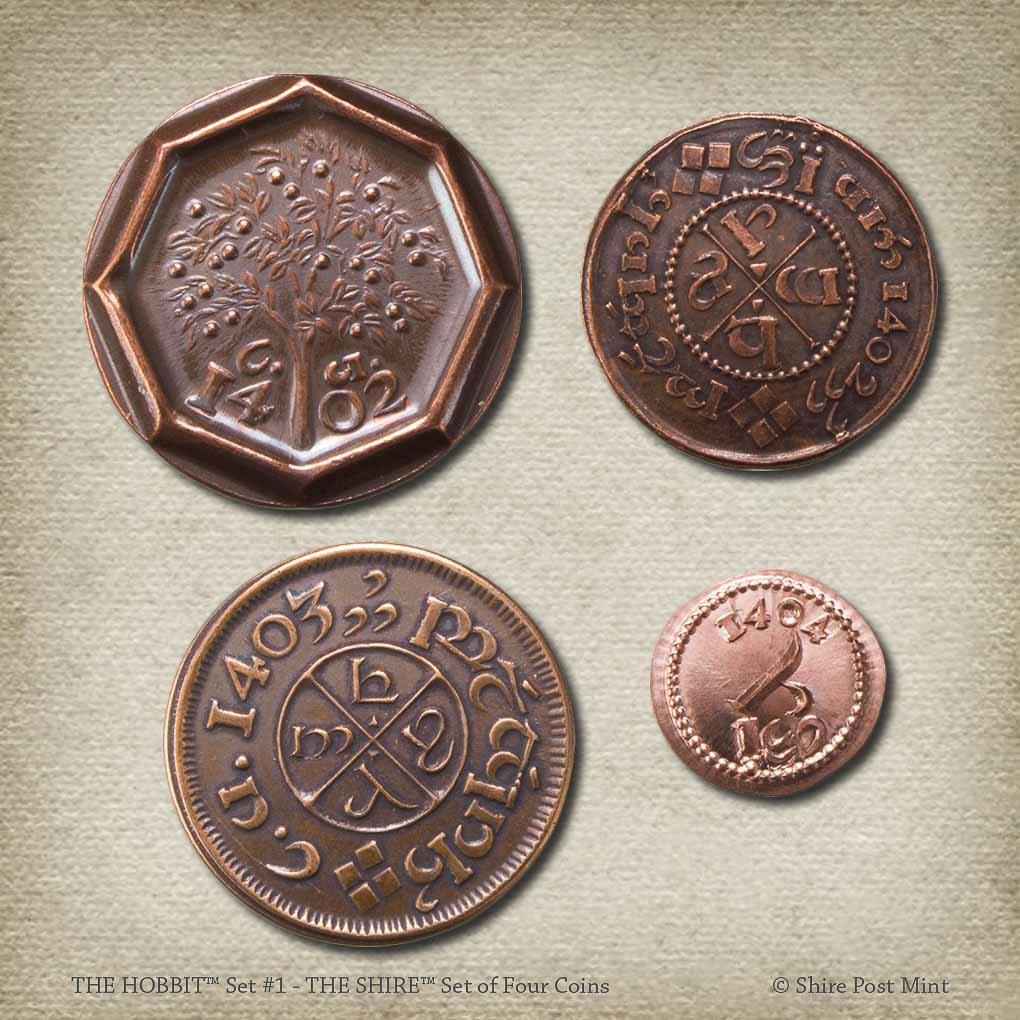 The Hobbit Set #1 - The Shire Set of Four Coins - Image 3