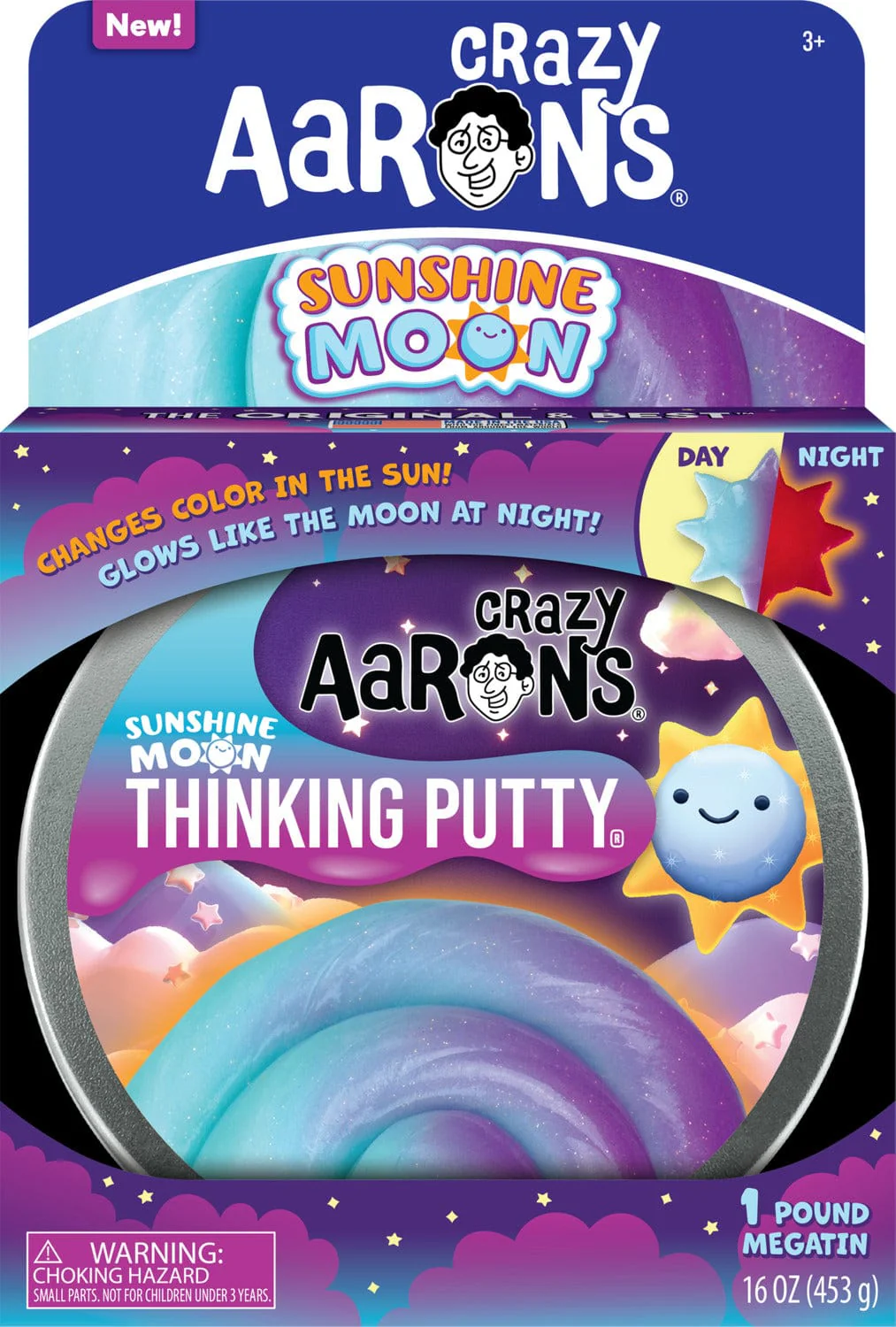 Thinking Putty - Sunshine Moon Putty 16oz - Image 2