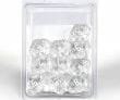 Translucent Clear White d10 set - Image 4