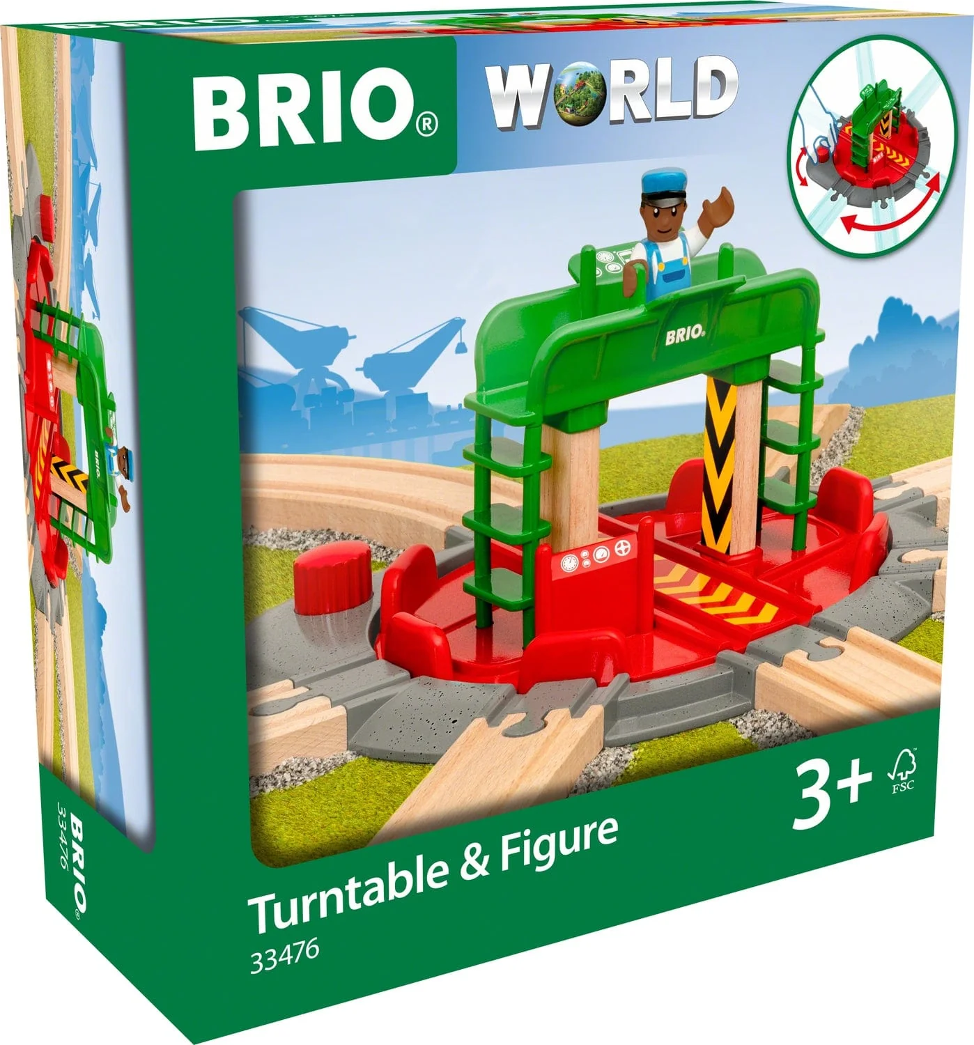 BRIO Turntable & Figure (Accessory) - Image 10