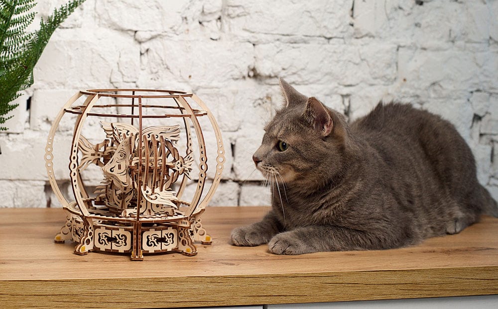 UGears Mechanical Aquarium Model Kit - Image 18