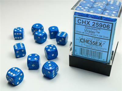 Speckled® 12mm D6 Water Dice Block™ (36 dice) - Image 4