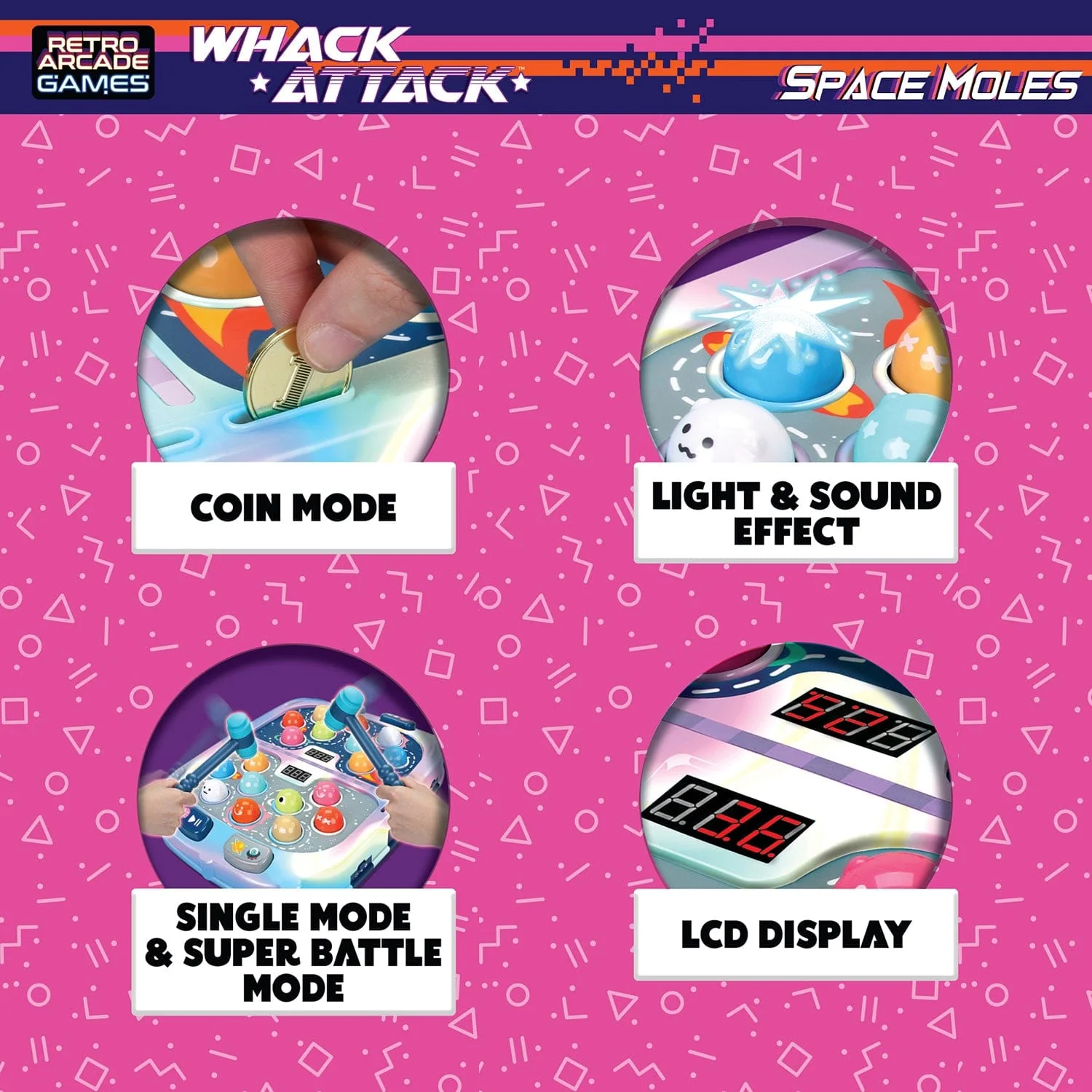 Whack Attack Space Moles Game - Image 4