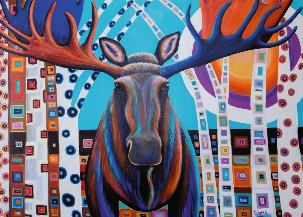 Winter Moose - Image 4