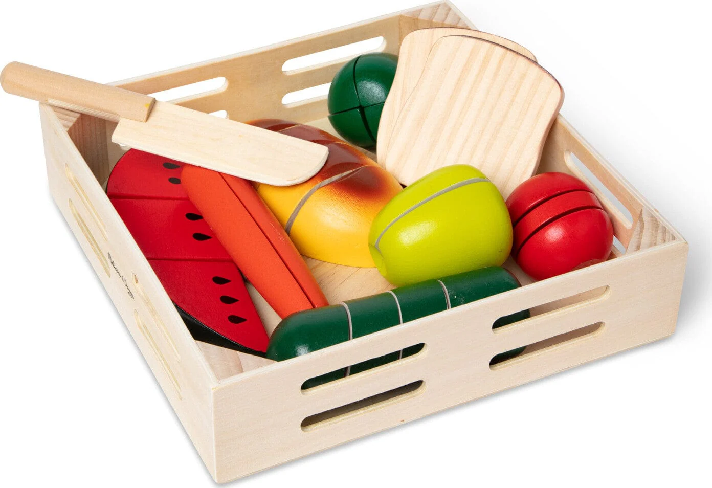 Wooden Cutting Food Toy Set - Image 5