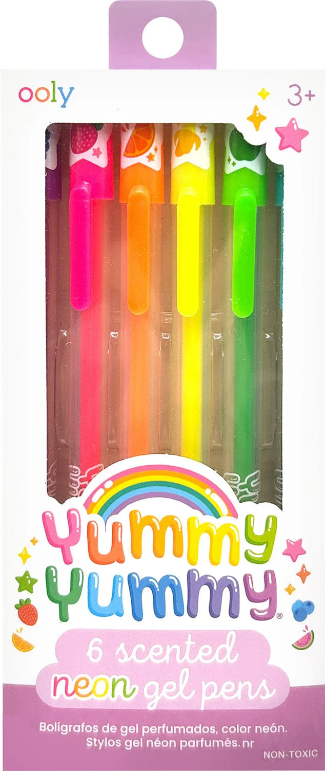 Yummy Yummy: Scented Gel Pens - Neon - Image 4