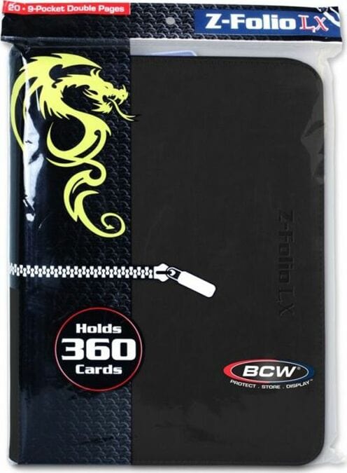 Z Folio 9 Pocket LX Black - Image 4